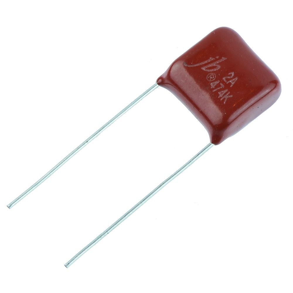 Pack of 10 10 x 0.1uF 630V Metallised Polyester Film Capacitor ±10