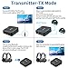 Geva Bluetooth 5.0 Transmitter and Receiver, 2 in 1 Bluetooth Audio Adapter with 3.5mm Wireless Bluetooth Audio Receiver Bluetooth Transmitter for TV/PC/- aptX Low Latencythumb 2