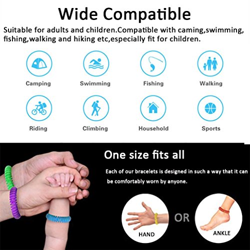 6 Mosquito+Bracelet+Natural+Non+Toxic+Protection