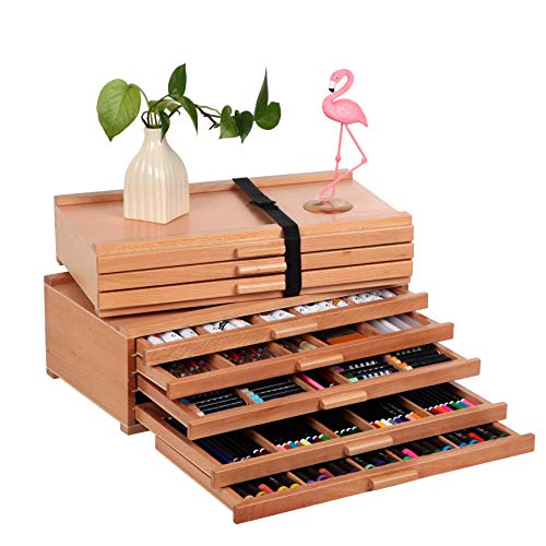 4 Portable+Wood+Artist+Supplies+Charcoals