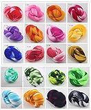 2.5m Mixed Colors Nylon Flower Stocking Making Accessory Handmade Diy Crafts (6pcs/lot)