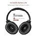 Tsumbay Bluetooth Headphones Over Ear, Hi-Fi Deep Bass Wireless Headset for 25Hrs Music Time, Foldable with Mic and Wired Mode for Cell Phone/PC/TV