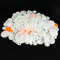 198PCS Small Motor Gears Plastic Gears for Motor RC