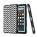 Fire 7 2015 Case, Pandawell Hybrid Heavy Duty Rugged Shockproof Cover for Amazon Fire (5th Generation - 2015 release) 7.0 Inch Tablet - Wave