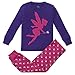 Bluenido Girls Pajamas FAIRY 2 Piece Pajama 100% Super Soft Cotton 4Y Purple