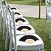 Bememo 12 Pack Hand Held Fans Silk Bamboo Folding Fans Handheld Decorative Japanese Chinese for Women Church Wedding Gift, Bridal Dancing Party Favors, DIY Decoration (Black)