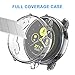 [2 Pack] Screen Protector Case for Samsung Galaxy Watch Active 40mm, All-Around TPU Anti-Scratch Flexible Case Soft Protective Bumper Cover for Samsung Galaxy Watch Active Smartwatch,Clear