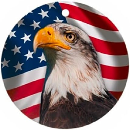 Patriotic American Celebration - July 4th - Memorial Day - Veteran's Day - Edible Image Cupcake Toppers - Set of 12 Precut - 2" Round
