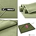 Rainleaf Microfiber Towel,Army Green,20 X 40 Inches