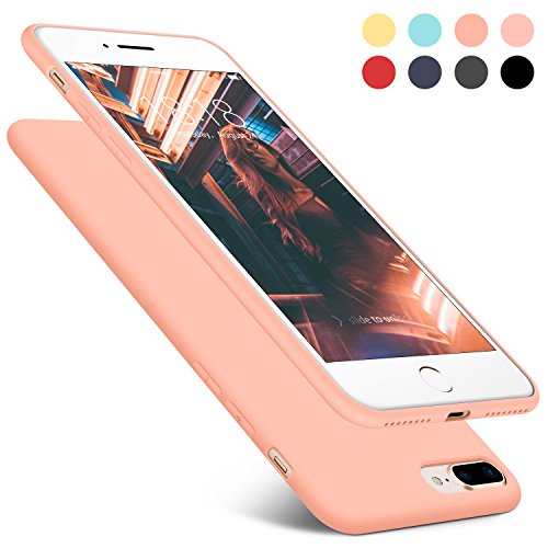Iphone 7 plus / 8 plus case, dtto [romance series] liquid silicon…