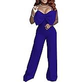 CuteCherry Women's Jumpsuits Elegant Sleeveless Sexy Straight Long Pants Business Rompers In Summer