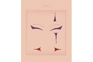 Clown Face Jewels by Mercy London Circus Costume Accessories Face Gems Jewels All in One Headpiece Stick On