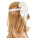 eforpretty 1920s Flapper Headpiece Headband with French Netting Accent