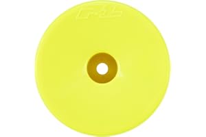 Pro-Line Racing Velocity F/R 2.2" 12mm Stadium Truck Wheels 4 Yellow for TLR 22X-T & AE T6.4 PRO284602