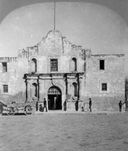 Photographs - Historic Photos 1909 Photo of The Alamo, San Antonio, Texas. 8x10 Photograph - Ready to Frame
