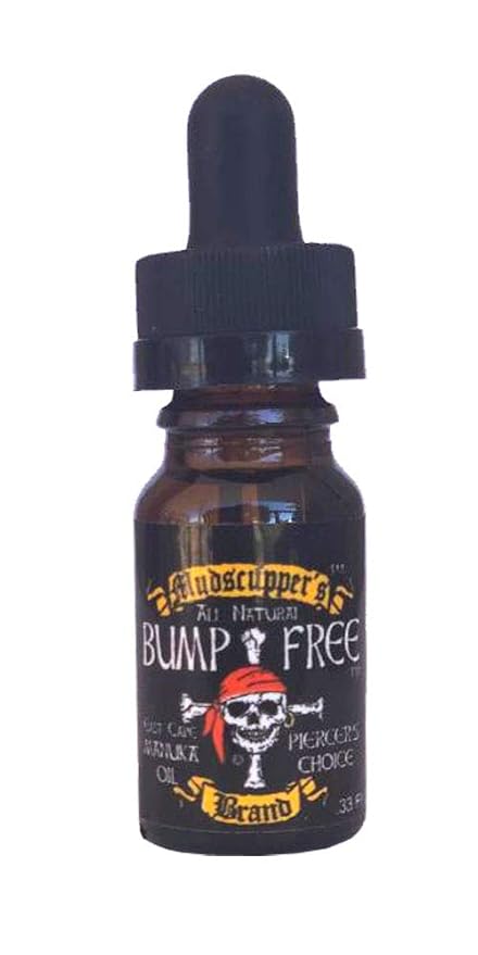 Bump Free First Aid Treatment For Piercing Bumps 100 Natural 10 Ml