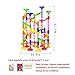 FUNTOK Marble Run Toy, Marble Race Coaster Set Marble Run Railway Toys Construction Building Blocks Toys Set Gift for Kids Toddler 105pcs