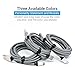 Cambond USB Type C Cable Braided Charging Cable Cord 10ft Long for Galaxy Note 8, S8, S8+, MacBook, Nintendo Switch, Google Pixel, Sony XZ, LG V20 G5 G6, HTC 10, Nexus 6p 5X and More Grey