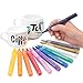 Bianyo Acrylic Marker Pens-Fine Art Liquid Highlighters Set for Rocking Painting, Drawing, Wood, Stones, Fabric, Glass, Ceramics,12 Colors, 1mm Tip