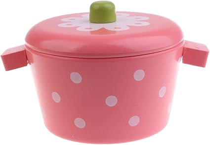 pink toy pots and pans