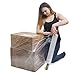 Moving & Packing Stretch Wrap • 65 Gauge Thick, Clear • 20