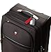 SwissGear Plastic Luggage Tags with Privacy Covers for Personal Information Protection, Red, One Size