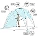 Lightspeed Outdoors Tall Canopy, Beach Shelter, Lightweight Sun Shade Tent + One Shade Wall Included