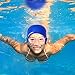 AZSPORT Swim Cap, Nose Clips and Ear Plugs Included, Blue