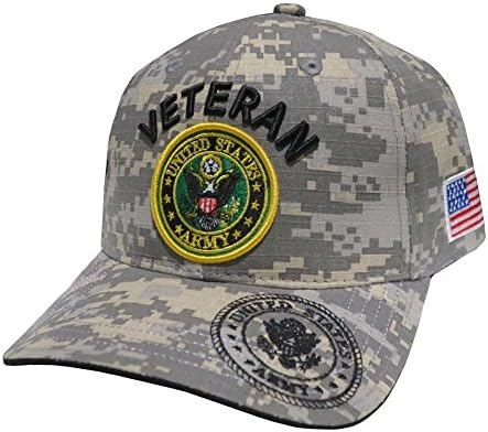 Military Baseball Caps for Veterans, Retired, and Active Duty