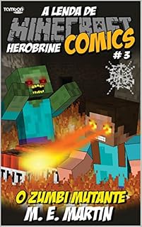 Livro Minecraft Comics: A Lenda de Herobrine 3