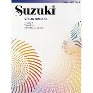 Suzuki Violin School Violin Part, Volume 3 (Revised)