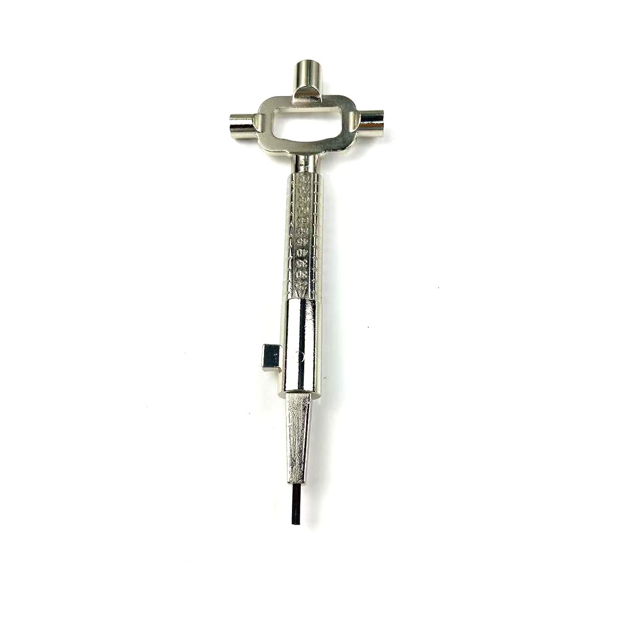 TPM Go Lock Cylinder Gauge Cam,Construction Master Key Measuring Tools, Building Keys,Locksmith Pick Key (A Tool)