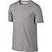 NIKE Men's Dri-FIT Cotton 2.0 Tee, Dark Grey Heather/Dark Grey Heather/Black, X-Large