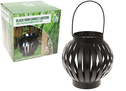 PMS ROUND METAL HANGING CANDLE LANTERN IN COLOUR BOX