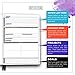 Panda Planner Pro Daily Planner 2026 – 6 Month Undated Planner with Hourly Schedule, Large 8.5x11 Layout, To Do List, Daily Journal, Goal Planner, Habit Tracker & Gratitude Organizer for Home/Office – Purple