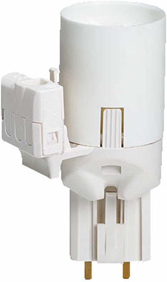 Legrand LEG97133 Temporary Light Socket for DCL Sockets Detachable, White