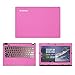 Sparkling Pink skin decal wrap skin case for Lenovo Ideapad 100s 11.6