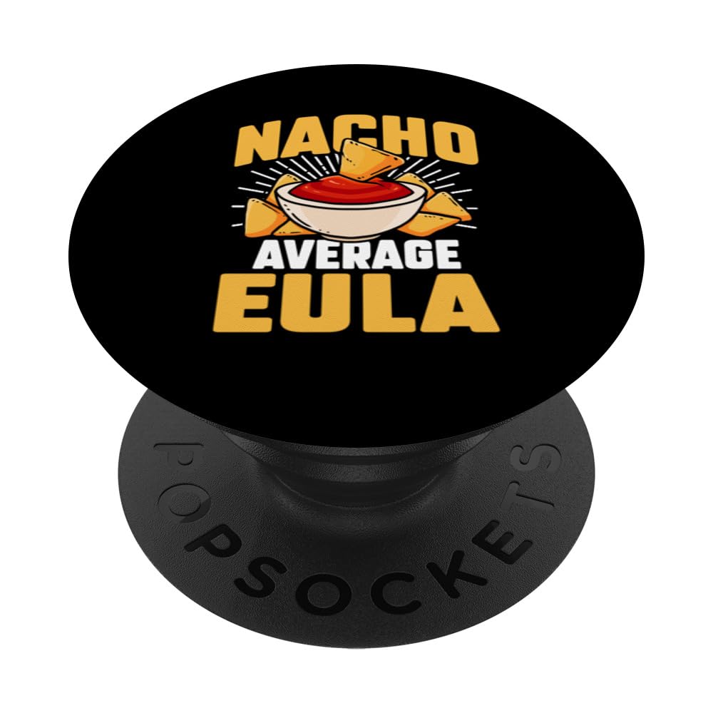 Funny Taco Personalized Name Nacho Average Eula PopSockets Swappable PopGrip
