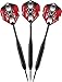 Viper Hudson All-in-One Dart Center: Classic Solid Wood Cabinet & Official Sisal/Bristle Dartboard Bundle with Steel-Tip Dart Set, Dry Erase Scoreboard & Out-Chart, Mahogany Finish