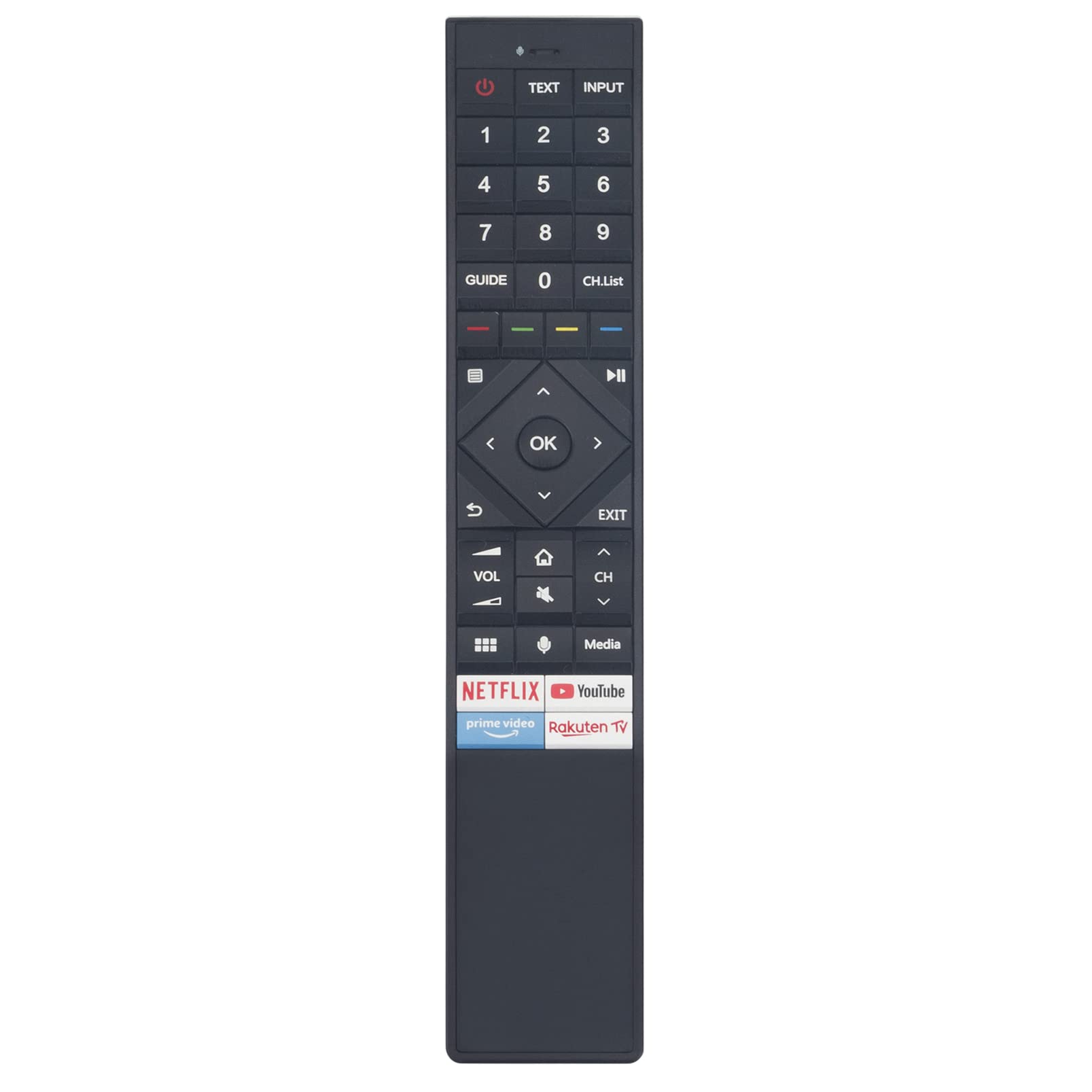 ALLIMITY ERF3A72 Replace Voice Remote Control fit for Hisense QLED ULED TV U7QF U8QF 55U71QF 50U71QF 65U71QF 55U8QF 65U8QF 55U7QF 50U7QF 65U7QF 65U7QFUK HE55A6900FUWTS HE50A6900
