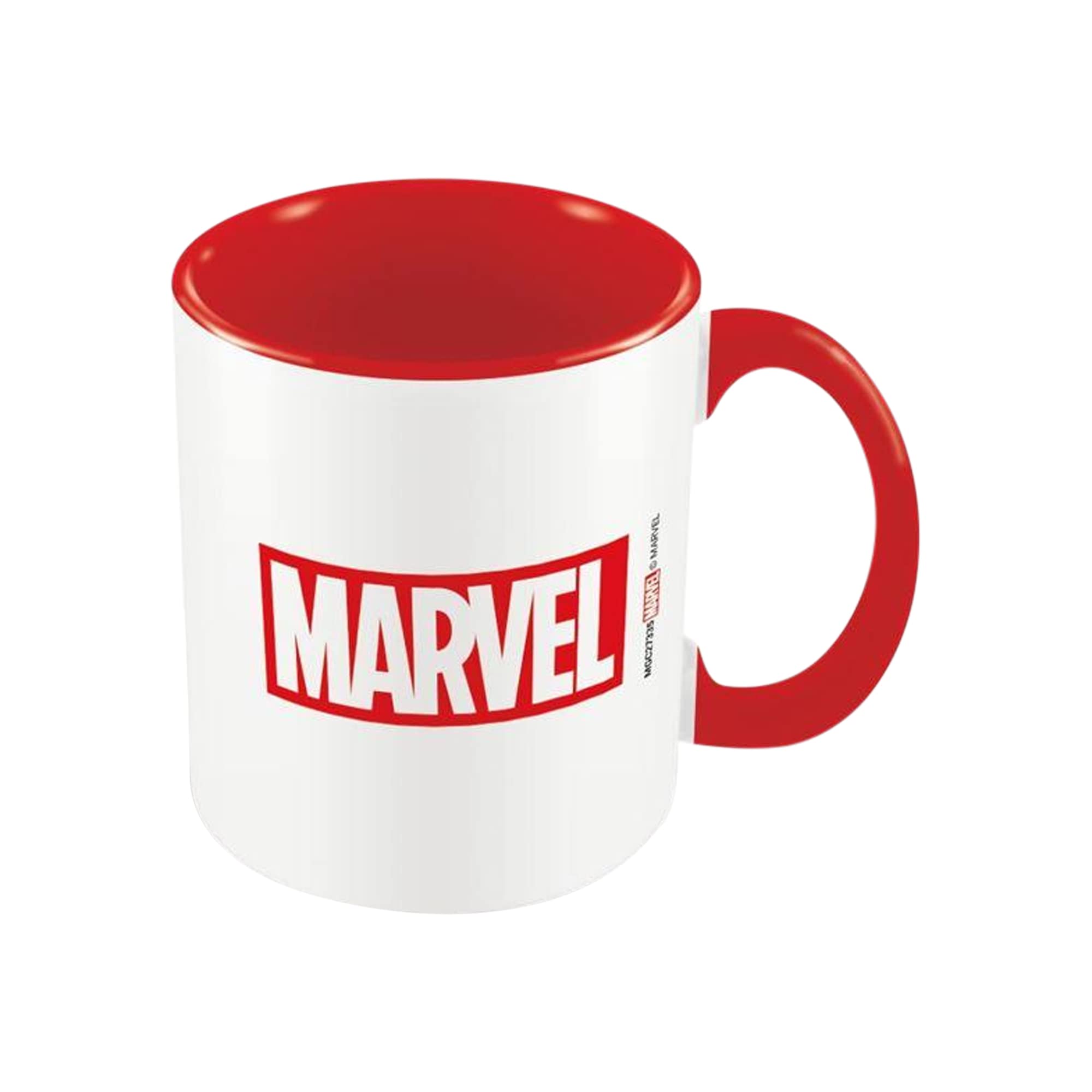 Pyramid International Marvel Mug in Presentation Gift Box (Logo Design) 11oz Ceramic Mug - Official Merchandise, Red