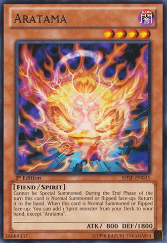 Yu-Gi-Oh! - Aratama (SHSP-EN035) - Shadow Specters - 1st Edition - Rare