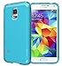 TUDIA LITE TPU Bumper Protective Case for Samsung Galaxy S5 Mini ** for S5 Mini Version ONLY ** (Teal)