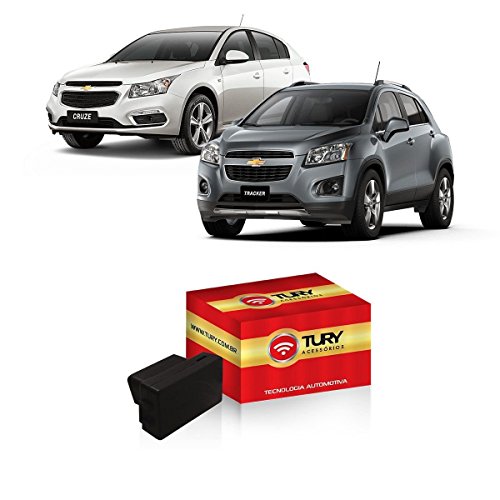 Módulo CAN-BUS Tury Vidros e teto solar original GM Cruze Hatch Sport6 LTZ e Tracker com teto solar até 2014 - conector OBD - OBDGM2