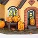 Department 56 Snow Village Halloween Pumpkin House Lit Building, 6.69 inch (4030757)