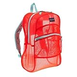 Jansport Mesh Aqua Coral Backpack