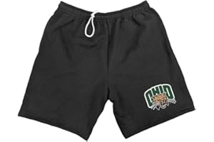 CAMPUS LAB Official Collegiate Mens Apparel Sweat Shorts Primary Logo Black Collection