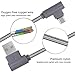 ANSEIP Right Angle Type C Cable 6ft 3 Pack 90 Degree USB C Cable Braided Fast Charge Cord & Data Sync for Samsung Galaxy S8/S8 Plus,Moto Z Z2,Nexus 6P/5X and More (Grey,6ft)