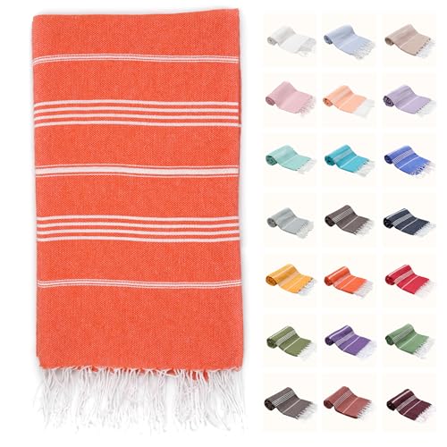 Park & oz Turkish Beach Towel Orange