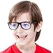 Cyxus Blue Light Blocking Glasses for Kids Anti Eyestrain Eyewear UV Protection Eyeglasses Black Frame